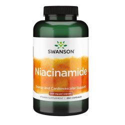 Swanson B3 Niacinamid 500mg kapszula 250db