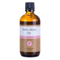 COCONUTOIL COSMETICS BIO BABA-MAMA MASSZÁZSOLAJ 95 ML