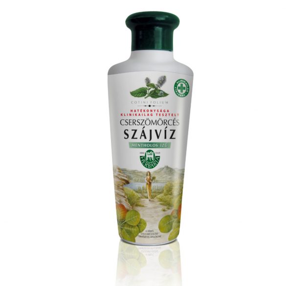 Herbária cserszömörcés szájvíz mentolos 250ml