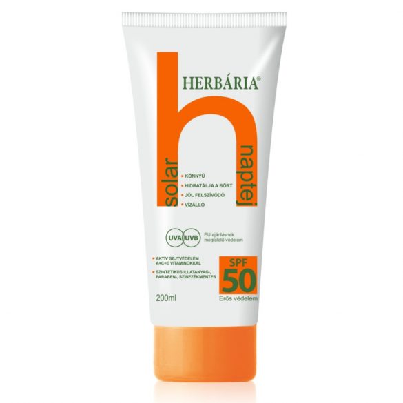 Herbária naptej spf 50 200ml