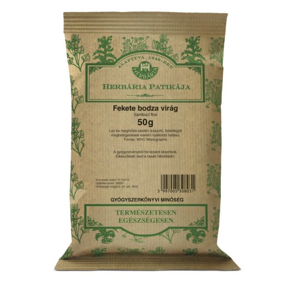 Herbária bodzavirág tea 50g