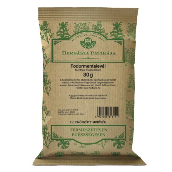 Herbária fodormenta levél 30g