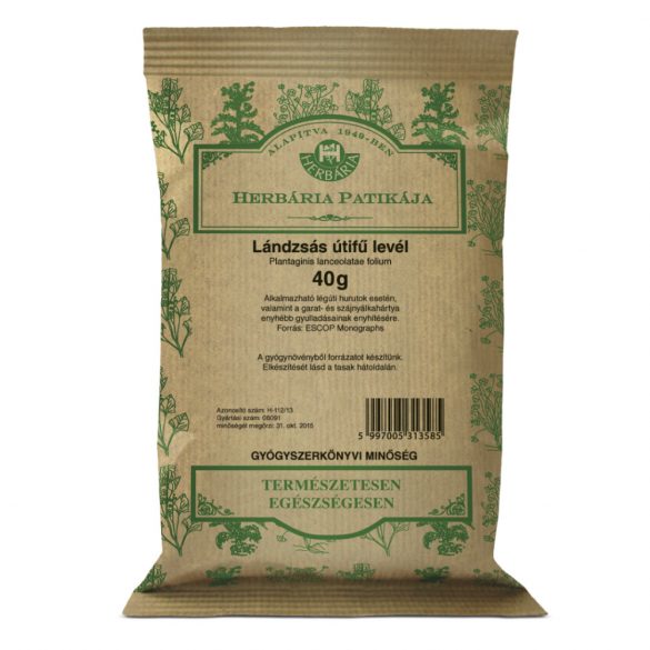 Herbária Lándzsás útifű levél tea 40g