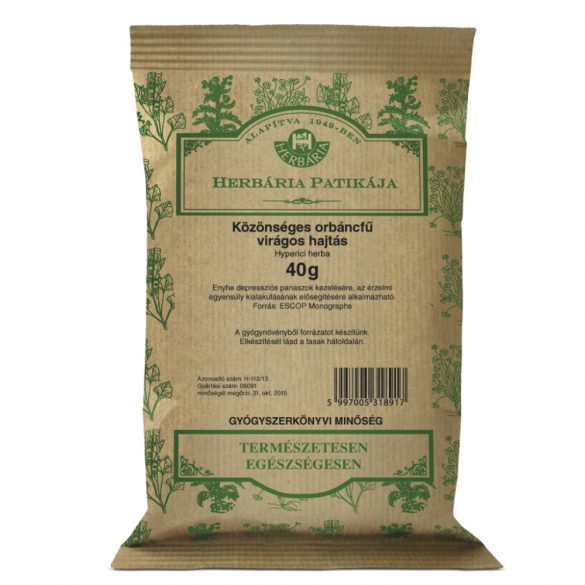 Herbária orbáncfű virágos hajtás tea 40g