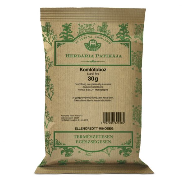 Herbária komlótoboz tea 30g