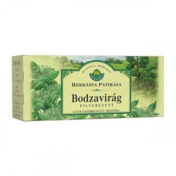 Herbária bodzavirág tea 25 filter