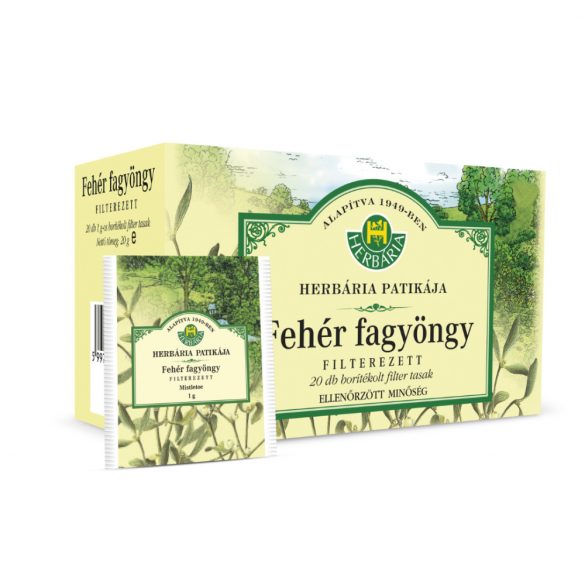 Herbária fehér fagyöngy tea 20 filter