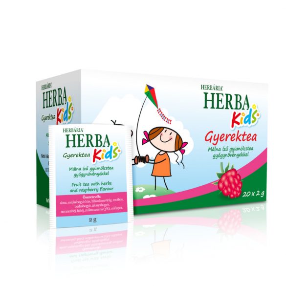 Herbária herba kids gyerektea málna 20 filter