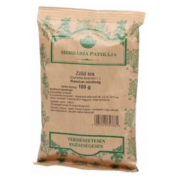 Herbária zöld tea 100g