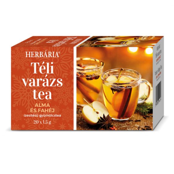 Herbária téli varázs tea alma-fahéj 20 filter