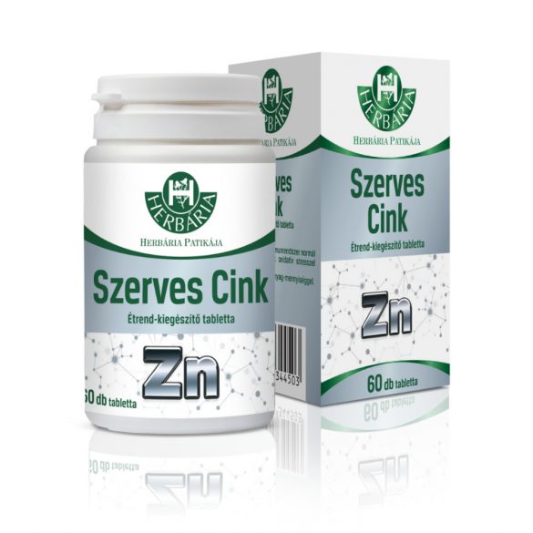 Herbária szerves cink 60db