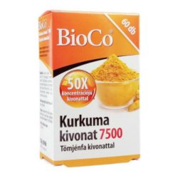 BioCo Kurkuma kivonat 7500 kapszula 60db