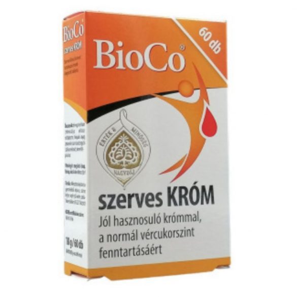 BioCo Szerves króm tabletta 60db