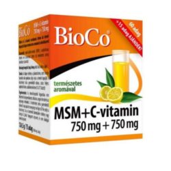 BioCo MSM+C-vitamin italpor 750mg+750mg 125g