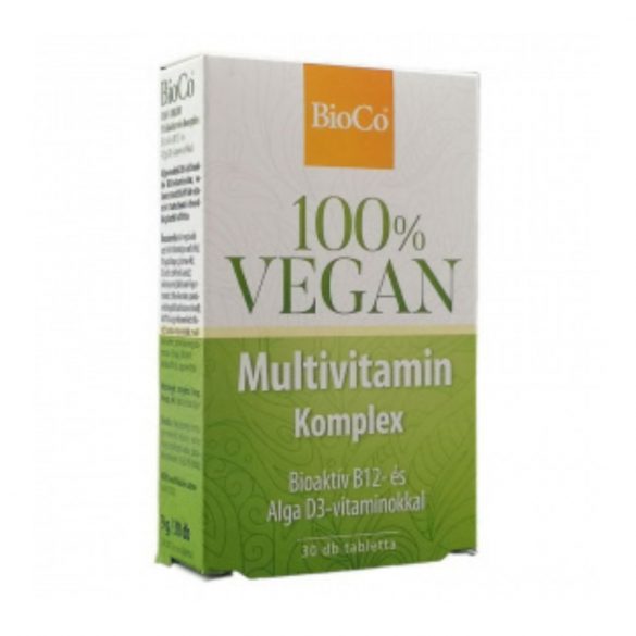 Bioco vegán multivitamin komplex tabletta 30db