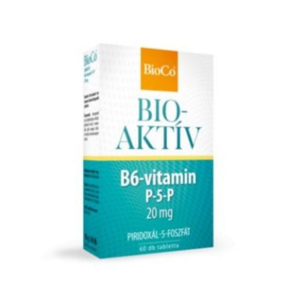 Bioco B6-vitamin p-5-p 20mg bioaktív tabletta 60db