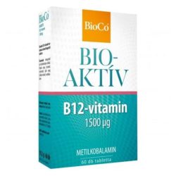 BIOCO B12-VITAMIN 1500MG BIOAKTÍV TABLetta 60 db