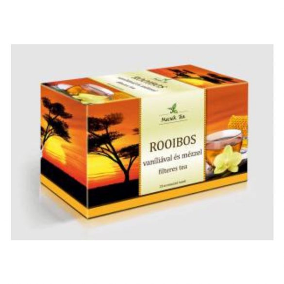 Mecsek rooibos tea vaníliával és mézzel 20x1,5g 30g