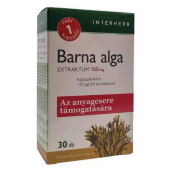 Interherb Barna alga kapszula 30db