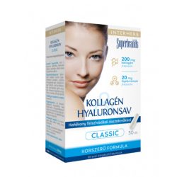 Interherb kollagén hyaluronsav classic 30db