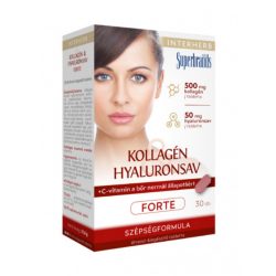 Interherb kollagén hyaluronsav forte 30db