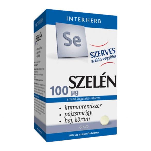 Interherb szerves szelén tabletta 60db