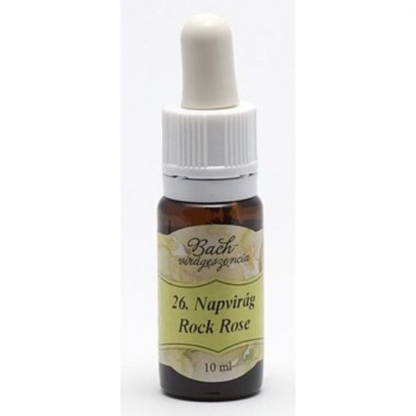 Napvirág (26. Rock Rose) Bach-virágeszencia - 10 ml -