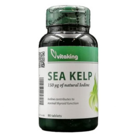 Vitaking Sea Kelp 100mg 150mcg tabletta 90db