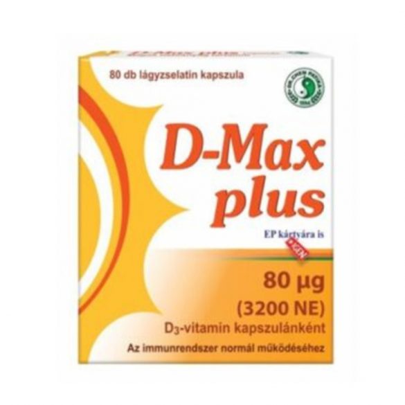 Dr.Chen D-Max Plus D3-vitamin 3200ne kapszula 60db