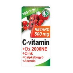 Dr.Chen C-vitamin 500mg Retard+D3-vitamin 105db