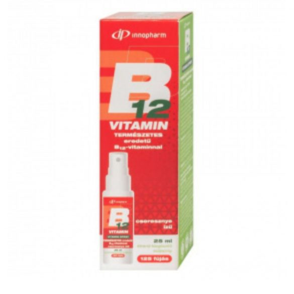 INNOPHARM SZÁJSPRAY B12 CSERESZNYÉS 25ML