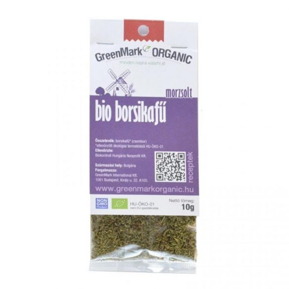 Greenmark bio borsikafű morzsolt 10g