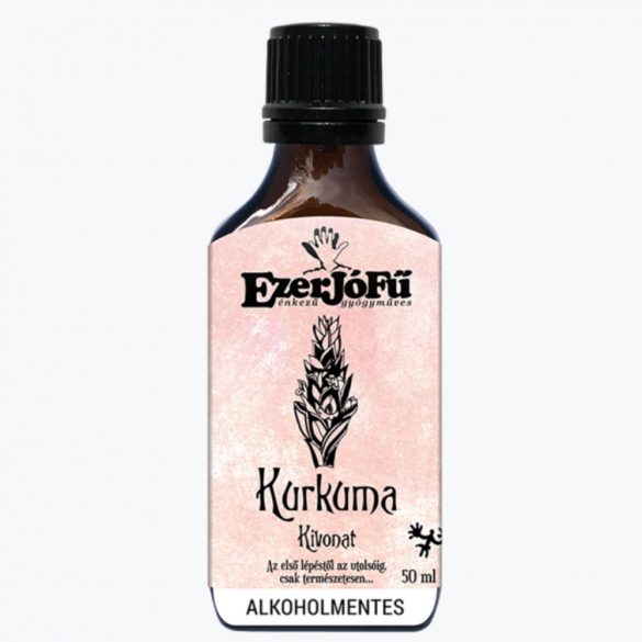 Ezerjófű Kurkuma glicerines kivonat 50ml