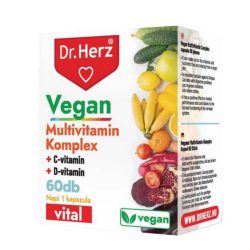 Dr.Herz Vegan multivitamin komplex kapszula 60db