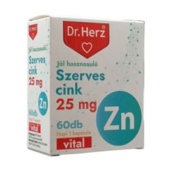 Dr.Herz Szerves Cink 25mg kapszula 60db