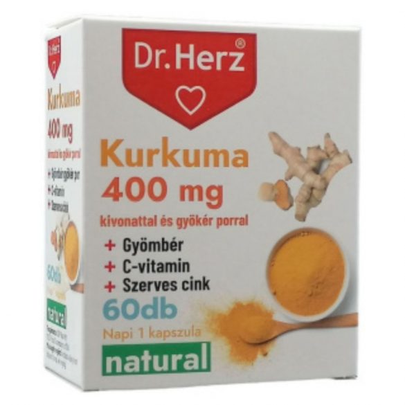 Dr.Herz Kurkuma kapszula 60db