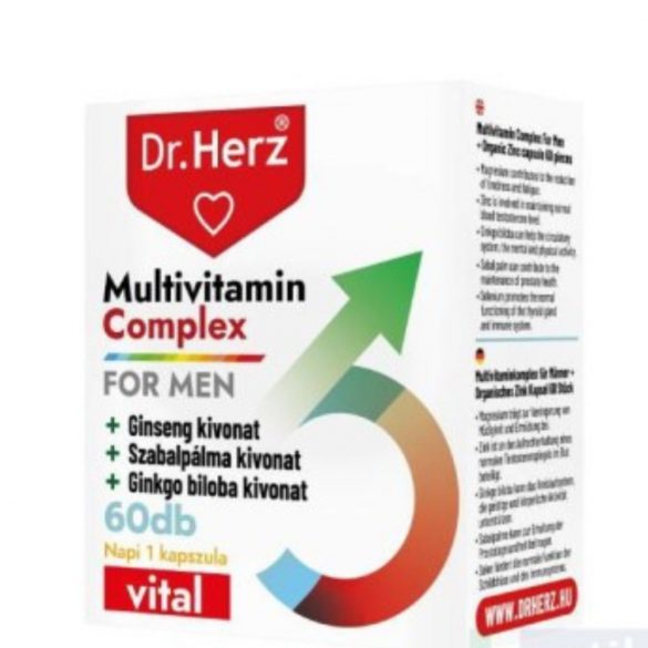 Dr.Herz Multivitamin férfiaknak kapszula 60db