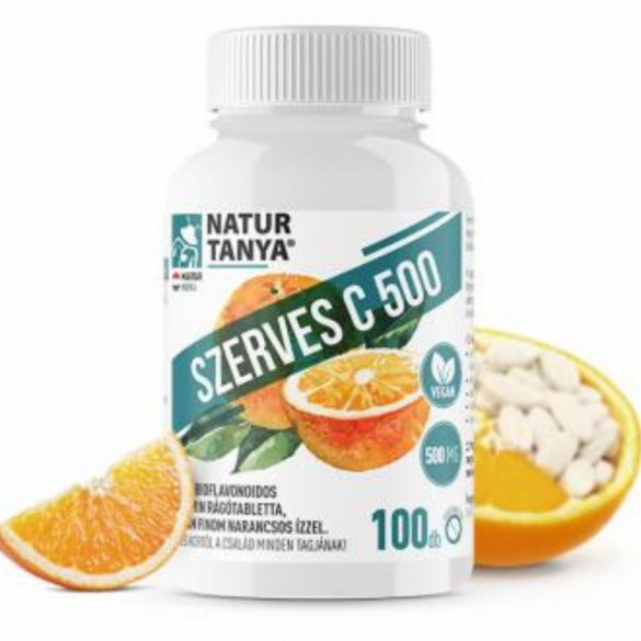 Natur Tanya SZERVES C-vitamin 500 rágótabletta 100db