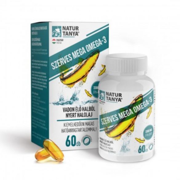 Natur Tanya Mega Omega-3 - vadvízi halolaj 60db