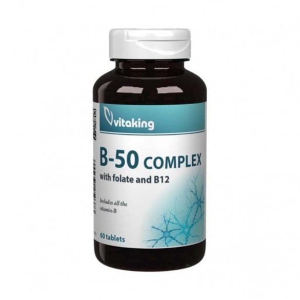 Vitaking b-50 complex vitamin kapszula 60db