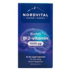 NORDVITAL B12 VEG. KAPSZULA 1000 mcg 60DB kapszula