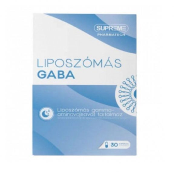 SUPREME PHARMATECH GABA KAPSZULA 30 DB