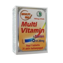 Dr.Chen Multimax vitamin+Q10+Szelén tabl 40db