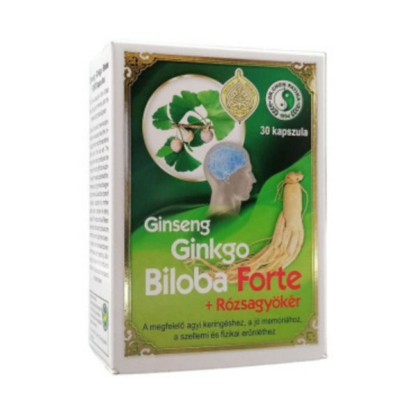 Dr.Chen Ginseng Ginkgo biloba Forte kapszula 30db