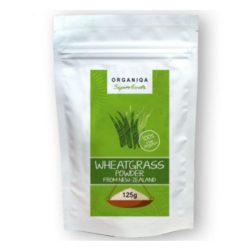   Organiqa 100% bio búzafű por - Raw Organic Wheatgrass Powder 125g