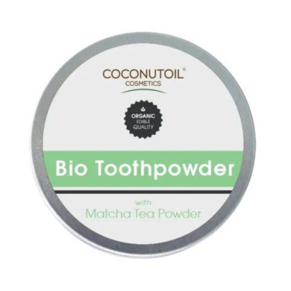 Coconutoil Cosmetics bio fogpor matcha teával 50ml