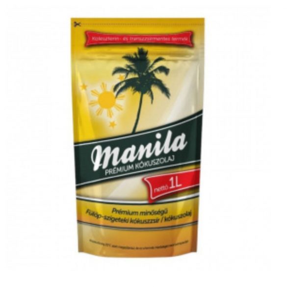 Manila prémium kókuszolaj 1000ml