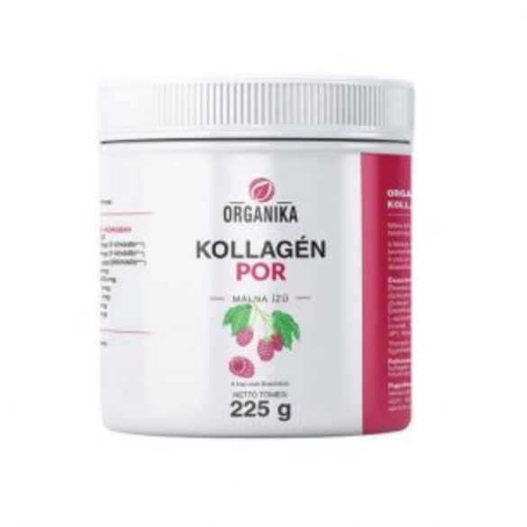 Organika kollagén italpor málna ízű 225g