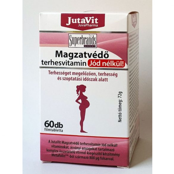 Jutavit Magzatvédő terhesvitamin jód nélkül 60db