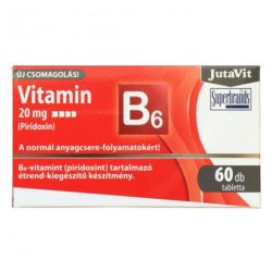 Jutavit b6-vitamin 20mg tabletta 60db